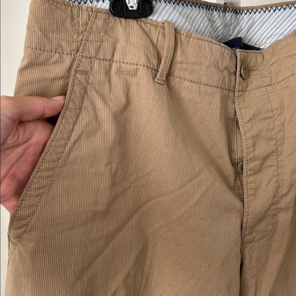 GAP baggy khaki drawstring button front chino - image 3